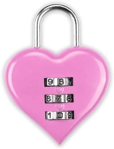 pink combination padlock|Amazon.co.uk: Pink Padlocks.